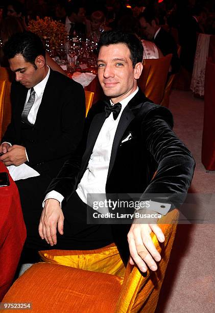 Singer JC Chasez attends the 18th Annual Elton John AIDS Foundation Academy Award Party at Pacific Design Center on March 7, 2010 in West Hollywood,...