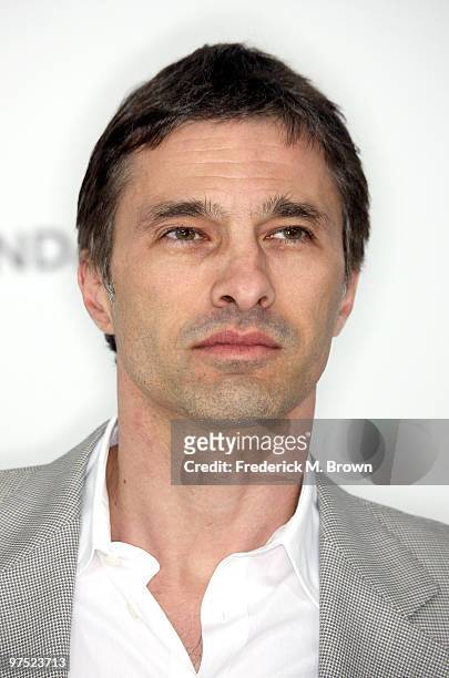 Actor Olivier Martinez arrives at the 18th annual Elton John AIDS Foundation's Oscar Viewing Party held at the Pacific Design Center on March 7, 2010...