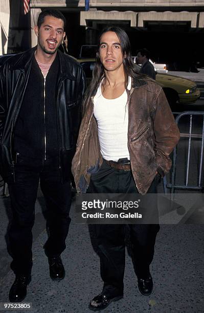 Guy Oseary and Anthony Kiedis