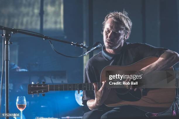 Ben Howard performs at Eventim Apollo on June 13, 2018 in London, England.