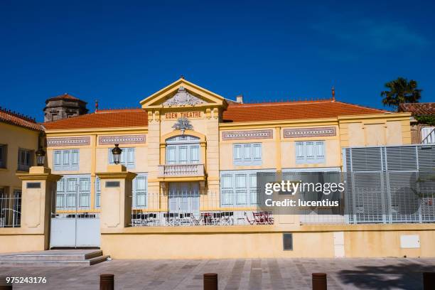 eden theatre, la ciotat, provence, france - la ciotat stock pictures, royalty-free photos & images