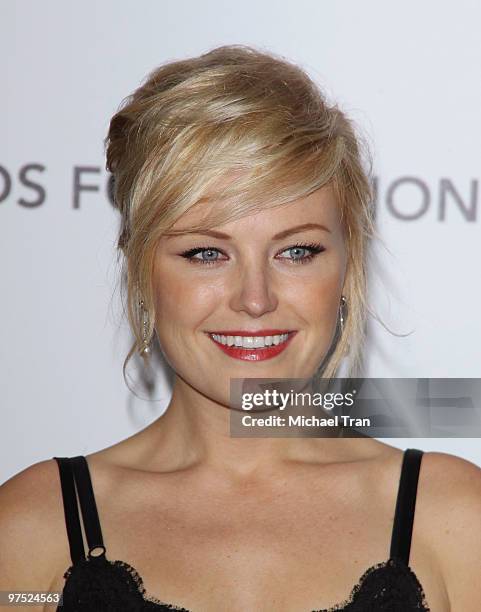 Malin Akerman arrives to the 18th Annual Elton John AIDS Foundation Academy Awards Viewing Party held at Pacific Design Center on March 7, 2010 in...