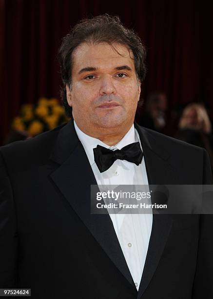 Director Simon Monjack arrives at the 82nd Annual Academy Awards held at Kodak Theatre on March 7, 2010 in Hollywood, California.