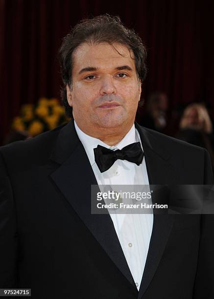Director Simon Monjack arrives at the 82nd Annual Academy Awards held at Kodak Theatre on March 7, 2010 in Hollywood, California.