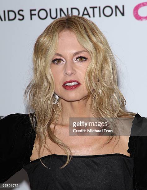 Rachel Zoe arrives to the 18th Annual Elton John AIDS Foundation Academy Awards Viewing Party held at Pacific Design Center on March 7, 2010 in West...