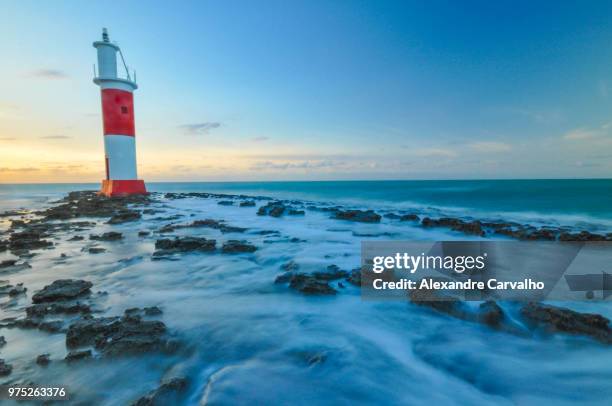 farol de galinhos/lighthouse galinhos! - farol stock pictures, royalty-free photos & images