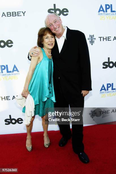 Actor Phil Brock of 'The Young And The Restless' and Kathryn Boole arrive at "The Envelope Please" Oscar viewing party at The Abbey on March 7, 2010...