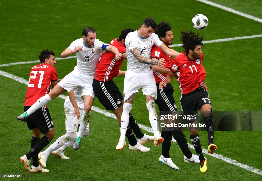 Egypt v Uruguay: Group A - 2018 FIFA World Cup Russia