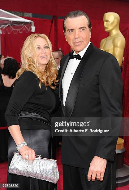Actor Chazz Palminteri and Gianna Ranaudo arrive at the 82nd Annual Academy Awards held at Kodak Theatre on March 7, 2010 in Hollywood, California.