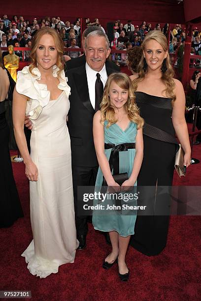 Producers Sarah Siegel-Magness, Gary Magness and family arrive at the 82nd Annual Academy Awards held at Kodak Theatre on March 7, 2010 in Hollywood,...