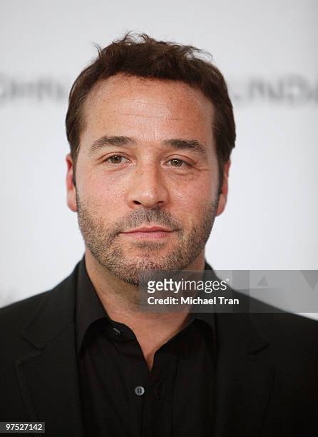 Jeremy Piven arrives to the 18th Annual Elton John AIDS Foundation Academy Awards Viewing Party held at Pacific Design Center on March 7, 2010 in...
