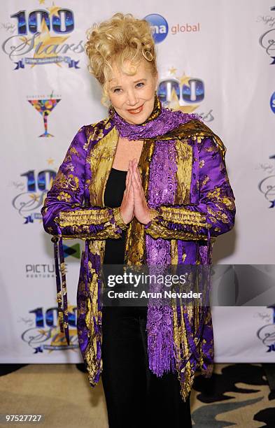 Actress Sally Kirkland attends The 20th Annual Night Of 100 Stars Awards Gala at Beverly Hills Hotel on March 7, 2010 in Beverly Hills, California.