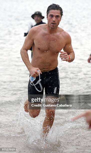 Actor Eric Winter attends the First Annual Roselyn Sanchez Triathlon for Life Race on March 7, 2010 in San Juan, Puerto Rico.