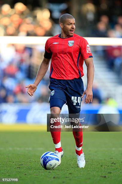 Stephen Reid of West Bromwich Albion during the Coca Cola Championship match between Queens Park Rangers and West Bromwich Albion, at Loftus Road on...