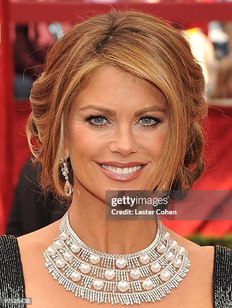 Actress Kathy Ireland arrives at the 82nd Annual Academy Awards held at the Kodak Theatre on March 7, 2010 in Hollywood, California.