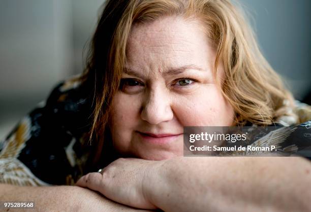 Itiziar Castro during a portrait session at 'Melia Princesa hotel' on June 12, 2018 in Madrid, Spain.