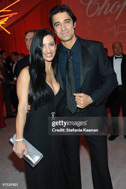 Gilles Marini attends the 18th Annual Elton John AIDS Foundation Oscar Party at Pacific Design Center on March 7, 2010 in West Hollywood, California.