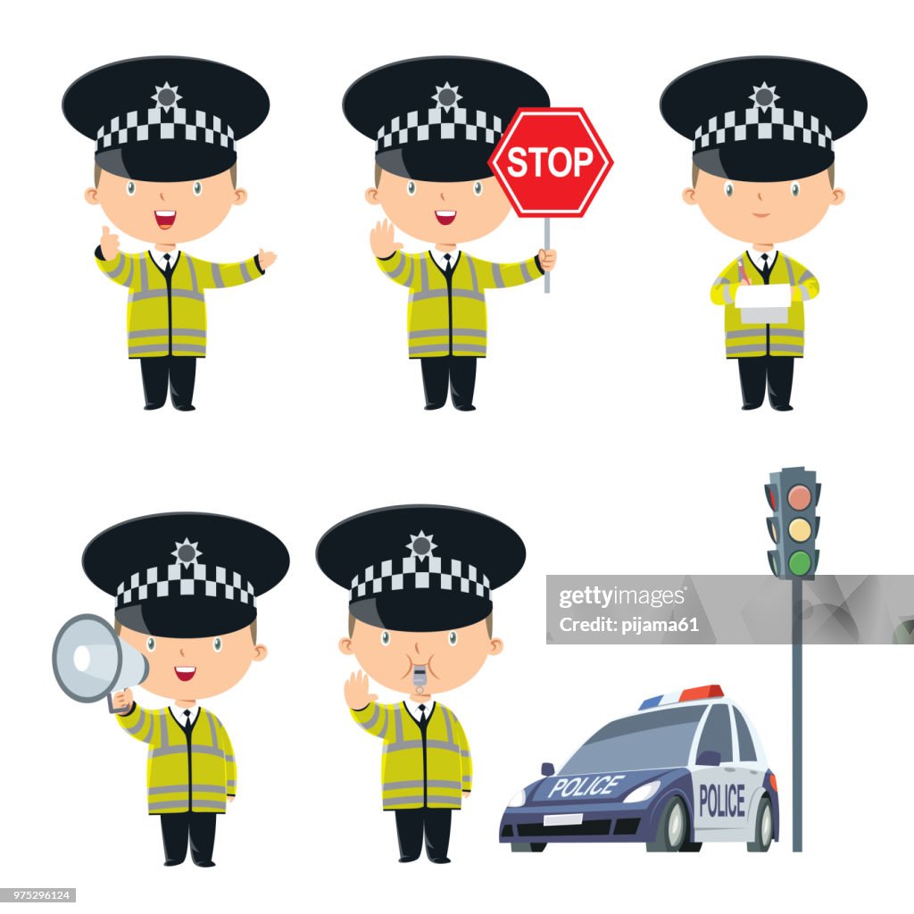 Traffic Police Officer High-Res Vector Graphic - Getty Images