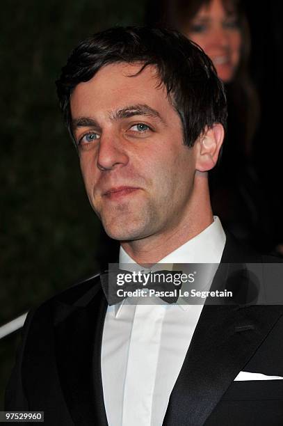 Actor B.J. Novak arrives at the 2010 Vanity Fair Oscar Party hosted by Graydon Carter held at Sunset Tower on March 7, 2010 in West Hollywood,...