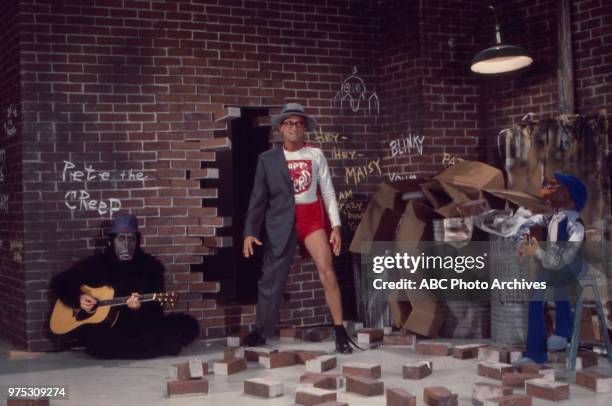 Charlie Callas appearing on Walt Disney Television via Getty Images's 'Cos'.