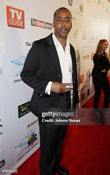 Miguel Nunez attends 11th Annual Uniting Nations Awards viewing and dinner after party at the Beverly Hilton hotel on March 7, 2010 in Beverly Hills,...