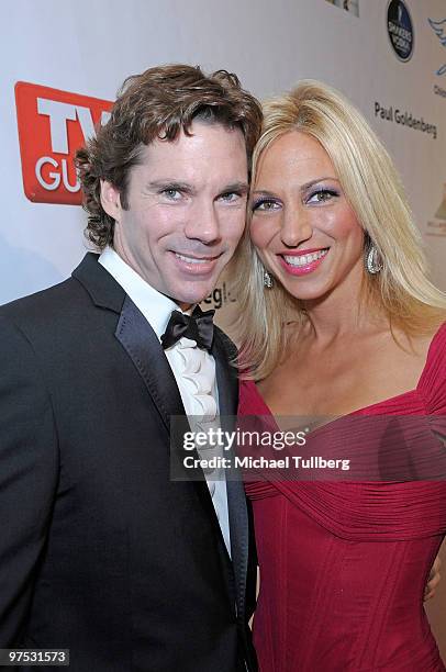 Singer Debbie Gibson and boyfriend Rutledge Taylor arrive at the 11th Annual Children Uniting Nations Oscar Celebration, held at the Beverly Hilton...