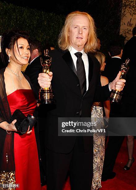 Sound editor Paul N.J. Ottosson attends the 2010 Vanity Fair Oscar Party hosted by Graydon Carter at the Sunset Tower Hotel on March 7, 2010 in West...