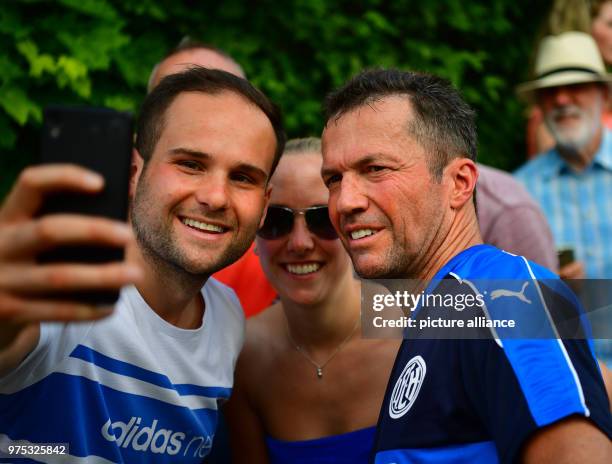 May 2018, Germany, Herzogenaurach: Soccer, German regional league north, 1. FC Herzogenaurach vs SpVgg Huettenbach-Simmelsdorf at the...