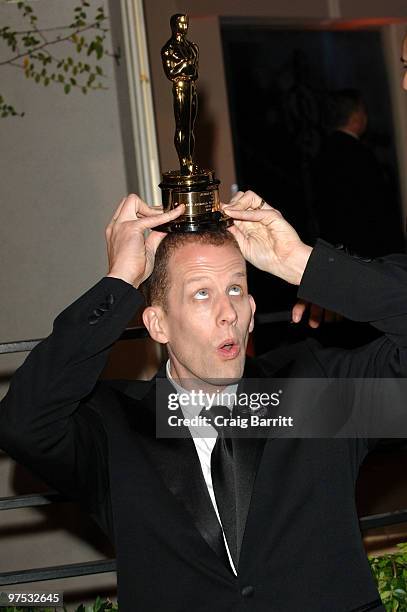 Up" writer/director Pete Docter arrives at the 2010 Vanity Fair Oscar Party hosted by Graydon Carter held at Sunset Tower on March 7, 2010 in West...