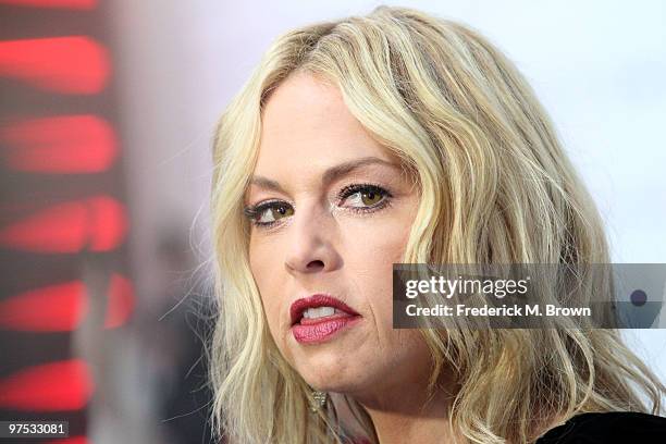 Stylist Rachel Zoe arrives at the 18th annual Elton John AIDS Foundation's Oscar Viewing Party held at the Pacific Design Center on March 7, 2010 in...