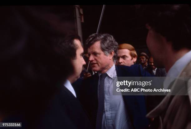 Ted Kennedy appearing in New York State Primary.