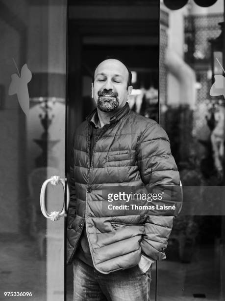Filmmaker Asghar Farhadi is photographed for Self Assignment, on April, 2018 in Paris, France. . .