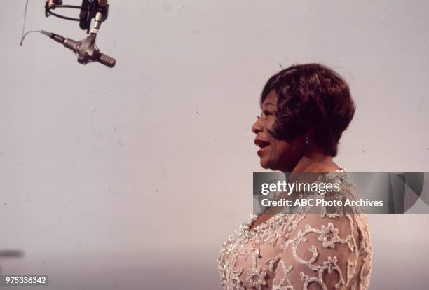 Ella Fitzgerald performing on 'This Is Tom Jones'.