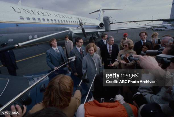 Rosalynn Carter on the campaign trail.