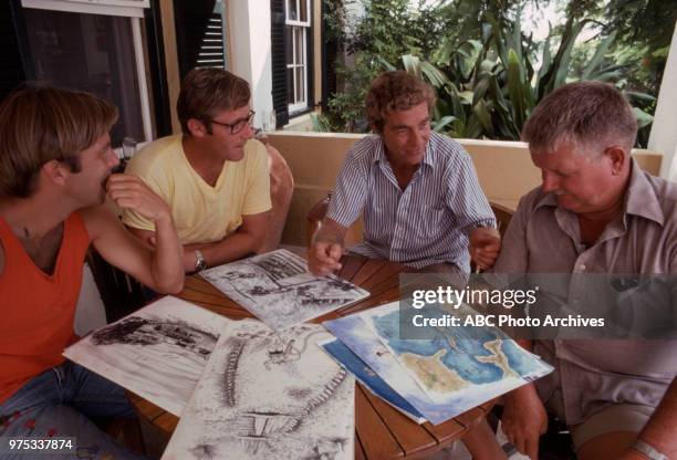 Peter Benchley appearing on Walt Disney Television via Getty Images's 'American Sportsman'.