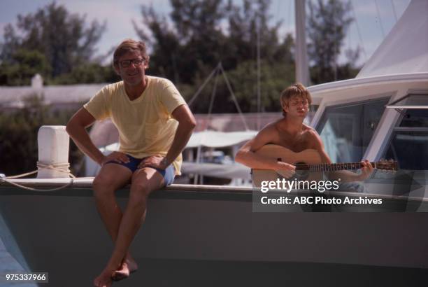 Peter Benchley appearing on Walt Disney Television via Getty Images's 'American Sportsman'.