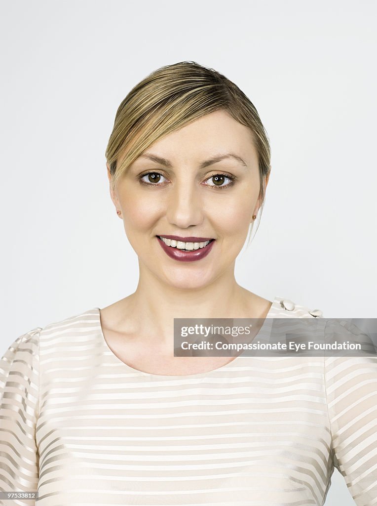 Portrait of smiling woman