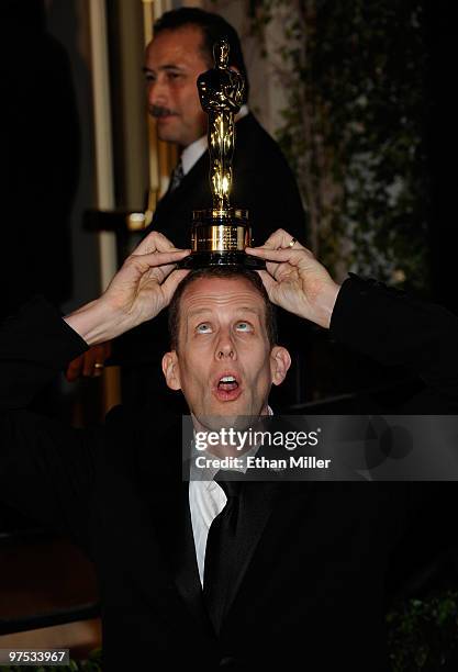 Director Pete Docter arrives at the 2010 Vanity Fair Oscar Party hosted by Graydon Carter held at Sunset Tower on March 7, 2010 in West Hollywood,...