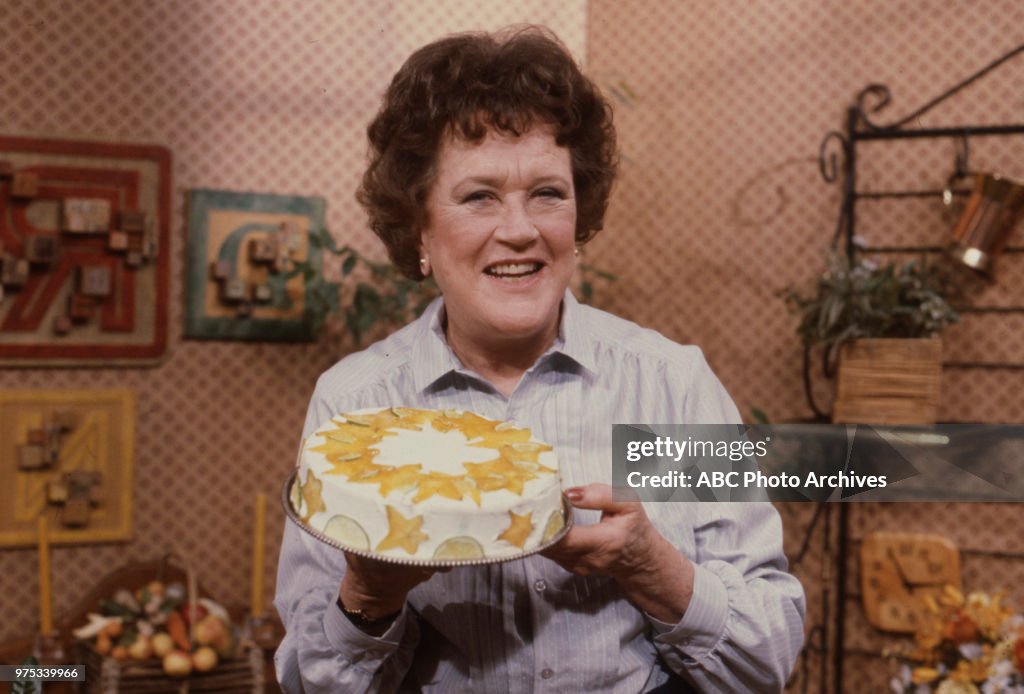 Julia Child Cooking