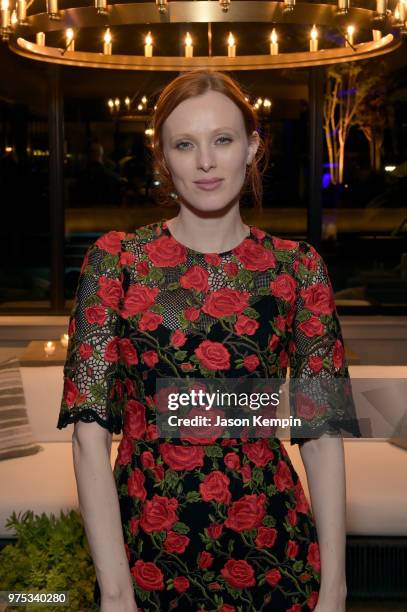 Host Committee Member Karen Elson attends Restoration Hardware's unveiling at The Gallery at Green Hills at RH on June 14, 2018 in Nashville,...