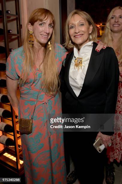Libby Callaway and Committee Member Sylvia Rapoport attend Restoration Hardware's unveiling at The Gallery at Green Hills at RH on June 14, 2018 in...