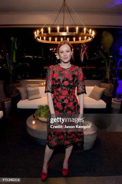 Host Committee Member Karen Elson attends Restoration Hardware's unveiling at The Gallery at Green Hills at RH on June 14, 2018 in Nashville,...