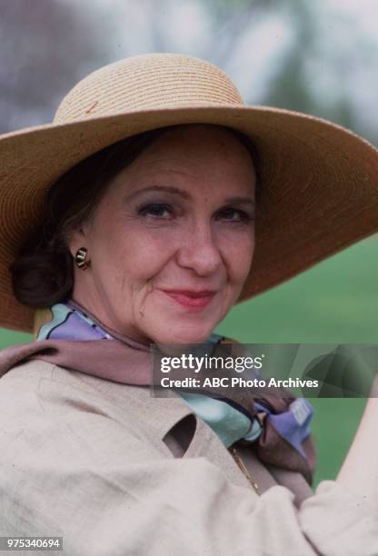 Geraldine Page promotional photo for 'The Trip to Bountiful'.