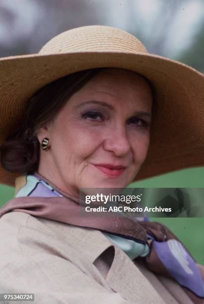 Geraldine Page promotional photo for 'The Trip to Bountiful'.