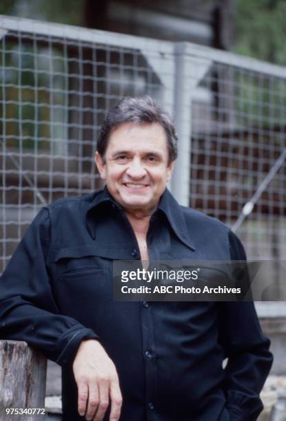 Johnny Cash promotional photo.