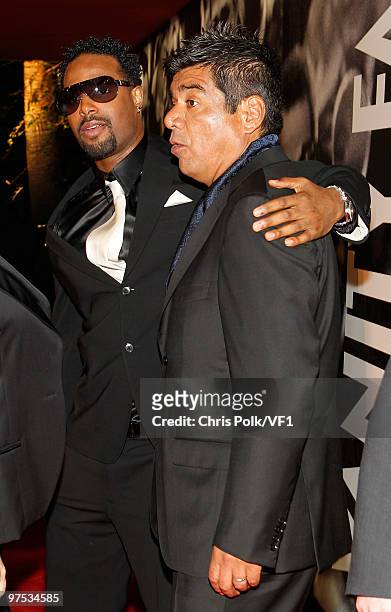 Comedians Marlon Wayans and George Lopez attend the 2010 Vanity Fair Oscar Party hosted by Graydon Carter at the Sunset Tower Hotel on March 7, 2010...