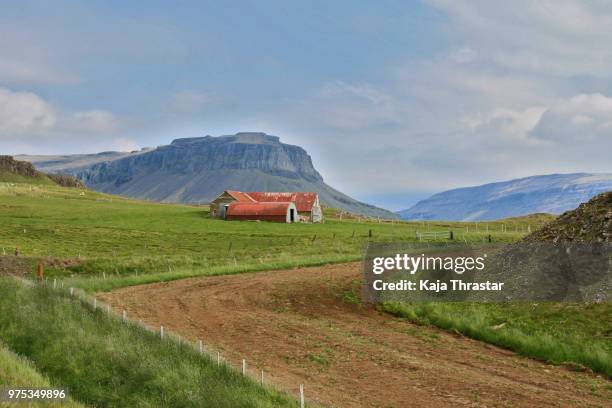 borgarnes,iceland - borgarnes stock-fotos und bilder