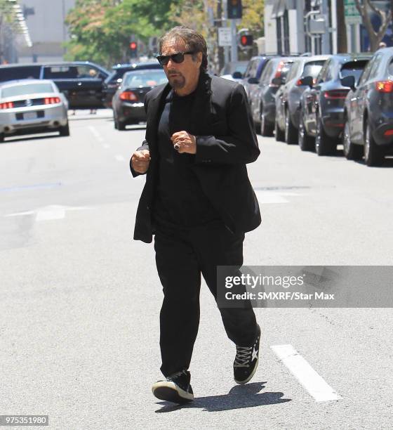 Al Pacino is seen on June 14, 2018 in Los Angeles, CA.