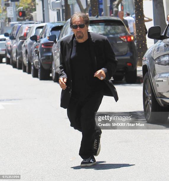Al Pacino is seen on June 14, 2018 in Los Angeles, CA.