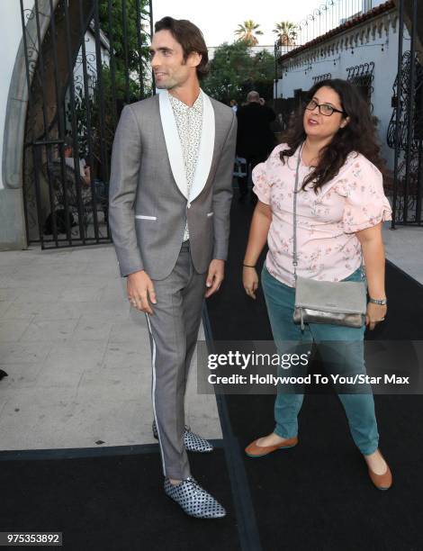 Tyson Ritter is seen on June 14, 2018 in Los Angeles, California.